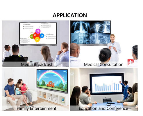 H10 86“ het Interactieve Whiteboard Touche screen Slimme Whiteboard van 4K voor Onderwijs