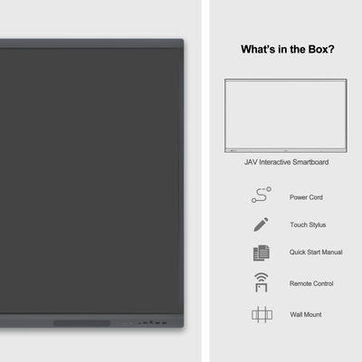 65“ van het Onderwijs Interactieve Whiteboard van H10S 4K het Comité Slimme Schoolraad voor Student