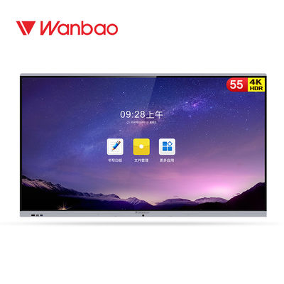 Interactieve Touch screenmonitor, 65“ Slimme Raad Interactieve Whiteboard
