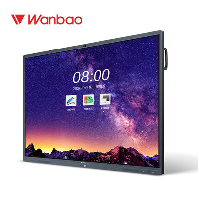 Infrarode LCD Slimme Interactieve Whiteboard 4K 75 Duim