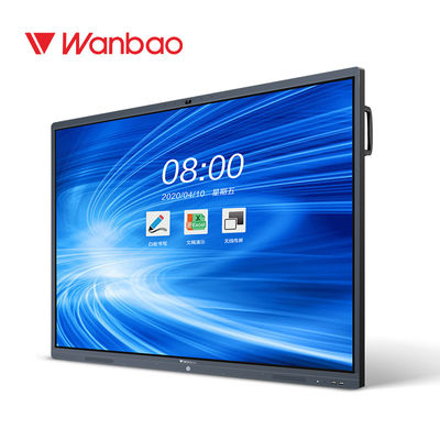 Infrarode LCD Slimme Interactieve Whiteboard 4K 75 Duim