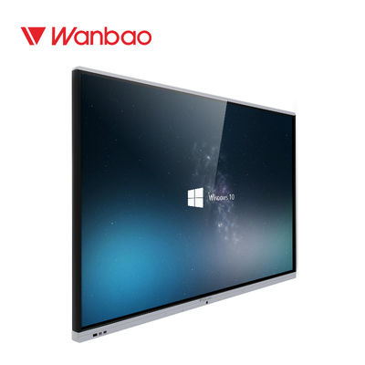 Muur Opgezet Touch screen Whiteboard 65“ de Digitale Vertoning van 4K het Nauwkeurige Schrijven