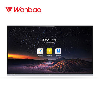 75'' Smart Interactive Digital Classroom Board Vloerstaande Touch All In One PC