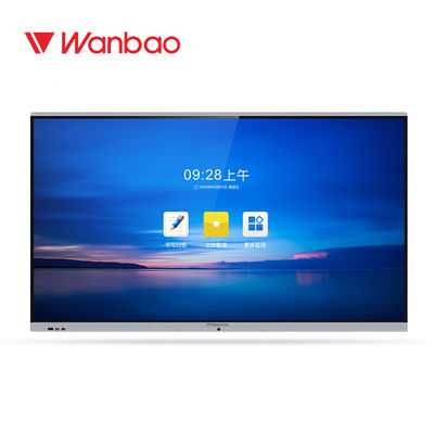 Schoolbureau Slimme Interactieve Whiteboard 75 de“ LEIDENE Aanrakings Digitale TV van 4K IRL