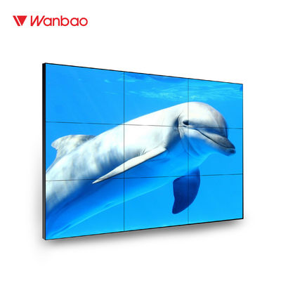 46 Duim Super LCD die het Scherm Smalle Vatting 6.3mm verbinden de Muur van TV van 3x3 LCD
