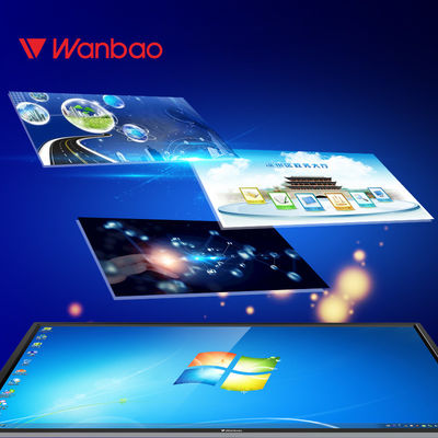 55 Duim die Interactieve Touch screenkiosk 10 adverteren Puntaanraking voor Binnen