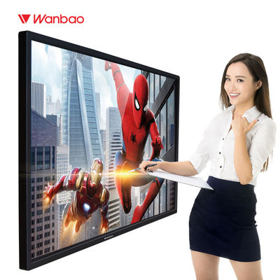 LCD IRL allen in Één PC-Touch screen de Bevindende Kiosk van de 43 Duimvloer