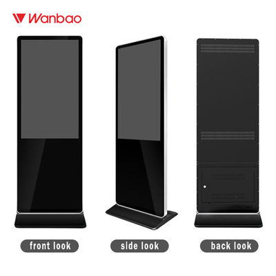 Intelligente Interactieve Kiosk 65 van de Touch screenvertoning“ met Slanke Lichaams Binnen Standalone