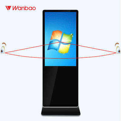Intelligente Interactieve Kiosk 65 van de Touch screenvertoning“ met Slanke Lichaams Binnen Standalone