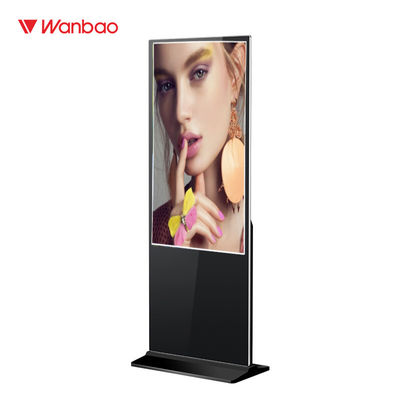 Touch screenvloer die LCD Adverterende Speler 55“ bevinden zich Standalone Digitale Signage