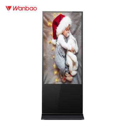 Vloer die LEIDENE Touch screen Digitale Signage voor Binnen Reclame bevinden zich