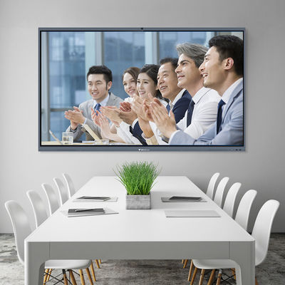 Van bedrijfs 3840*2160 HD Slim Touch screen Interactieve Whiteboard 100 Duim
