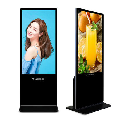 43 50 55 Totem die van het 65 Duim de Verticale Touche screen LCD Digitale Signage Vertoning adverteren