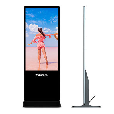 32 - De Vloer die van 65 Duimlcd de Reclamemateriaal van Vertoningsdigtal LCD Adverterende Speler bevinden zich