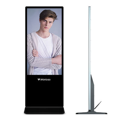 32 - De Vloer die van 65 Duimlcd de Reclamemateriaal van Vertoningsdigtal LCD Adverterende Speler bevinden zich