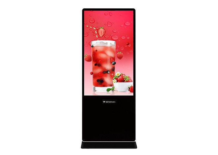 65“ Grote Binnenlcd Digitale Signage Lcd van de Vloertribune Adverterende Vertoningsraad