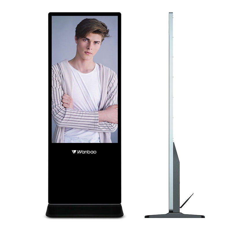 32 - De Vloer die van 65 Duimlcd de Reclamemateriaal van Vertoningsdigtal LCD Adverterende Speler bevinden zich