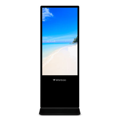 Het Touche screen van de Tribuneandroid van de 55 Duimvloer toont Uiterst dunne Lcd van Reclamespelers Digitale Signage